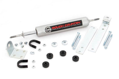 Rough Country 8738430 N3 Steering Stabilizer | Multiple Makes & Models (Ford/Mazda)