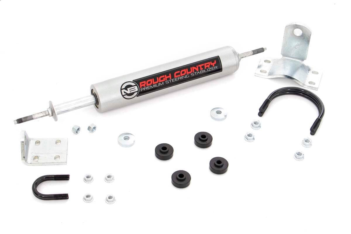 Rough Country 8743530 N3 Steering Stabilizer | Toyota Land Cruiser FJ40 4WD (1961-1982)
