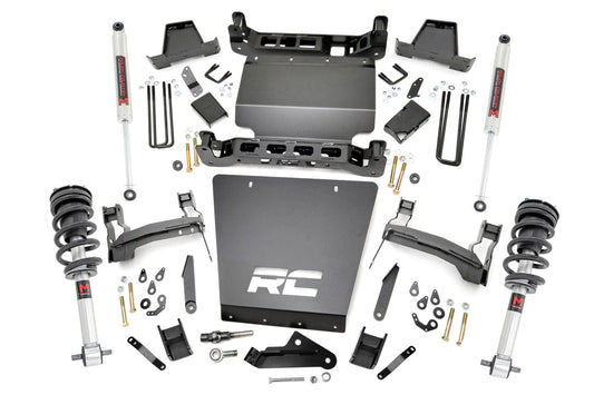Rough Country 29840 7 Inch Lift Kit | Bracket | M1 Struts/M1 | Chevy/GMC 1500 (14-16)