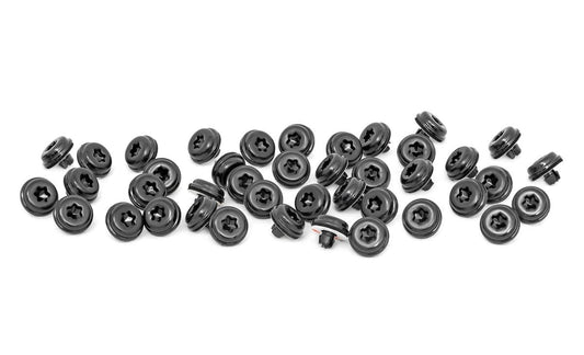 Rough Country 10015 Rivet Kit for Fender Flares | Black