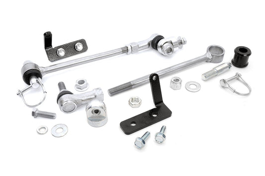 Rough Country 1128 Quick Disco Sway Links | 3.5-6.5 Inch Lift | Jeep Cherokee XJ (84-01)/Comanche MJ (86-92)