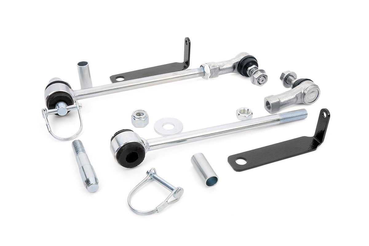 Rough Country 1131 Quick Disconnect Sway Links | 3-6 Inch Lift | Jeep Grand Cherokee WJ (99-04)