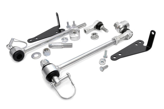 Rough Country 1142 Quick Disconnect Sway Links | 4-6 Inch Lift | Jeep Wrangler TJ (97-06)/Wrangler Unlimited (04-06)