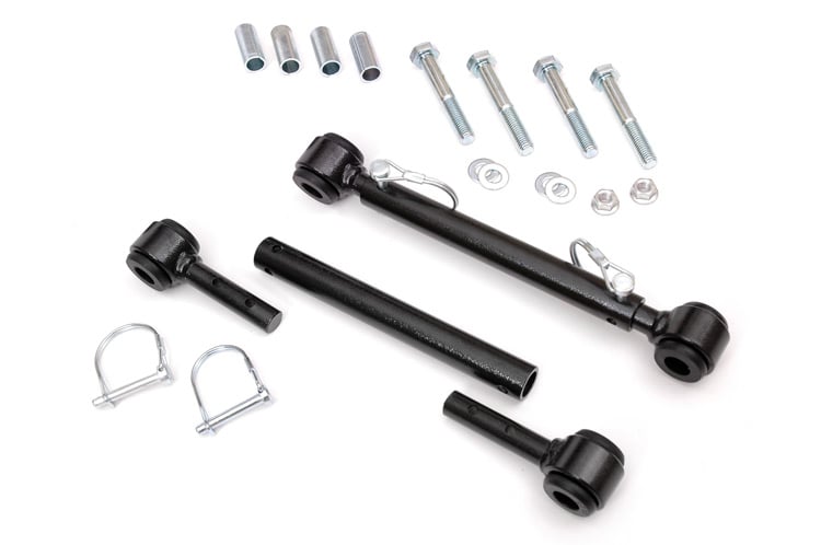 Rough Country 1188 Quick Disconnect Sway Links | Rear | 4-6 Inch Lift | Jeep Wrangler TJ (97-06)