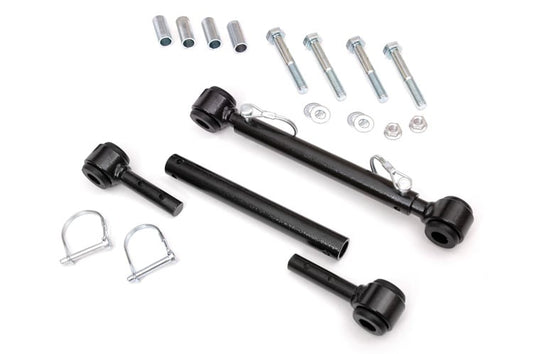 Rough Country 1188 Quick Disconnect Sway Links | Rear | 4-6 Inch Lift | Jeep Wrangler TJ (97-06)