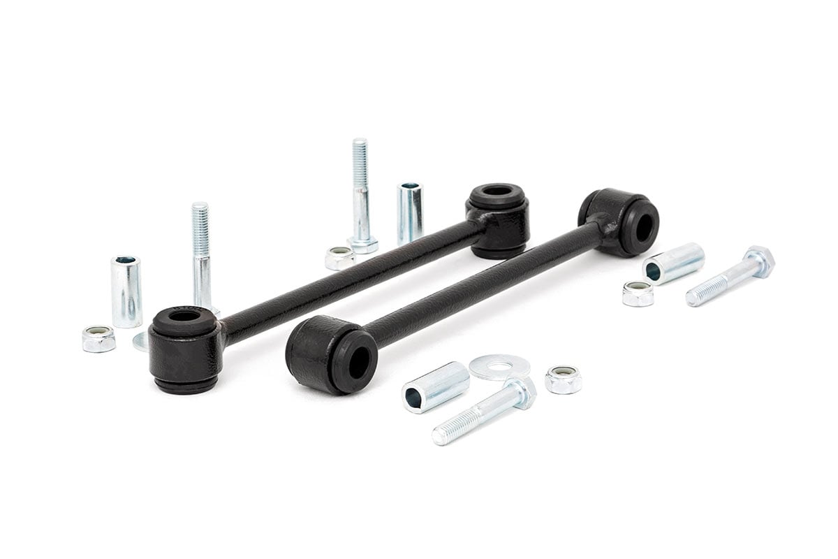 Rough Country 1015 Sway Bar Links | Rear | 4-6 Inch Lift | Jeep Wrangler TJ (97-06)/Wrangler Unlimited (04-06)