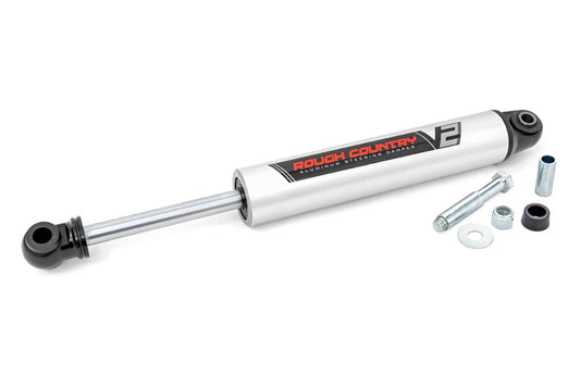 Rough Country 8730970 V2 Steering Stabilizer | Ford Excursion/F-250 Super Duty/F-350 Super Duty 4WD