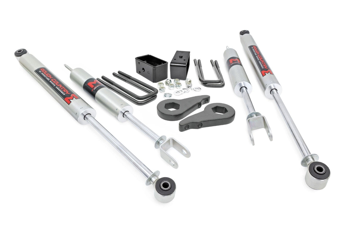 Rough Country 28340 1.5-2 Inch Lift Kit | M1 | Chevy Silverado & GMC Sierra 1500 4WD (1999-2006 & Classic)
