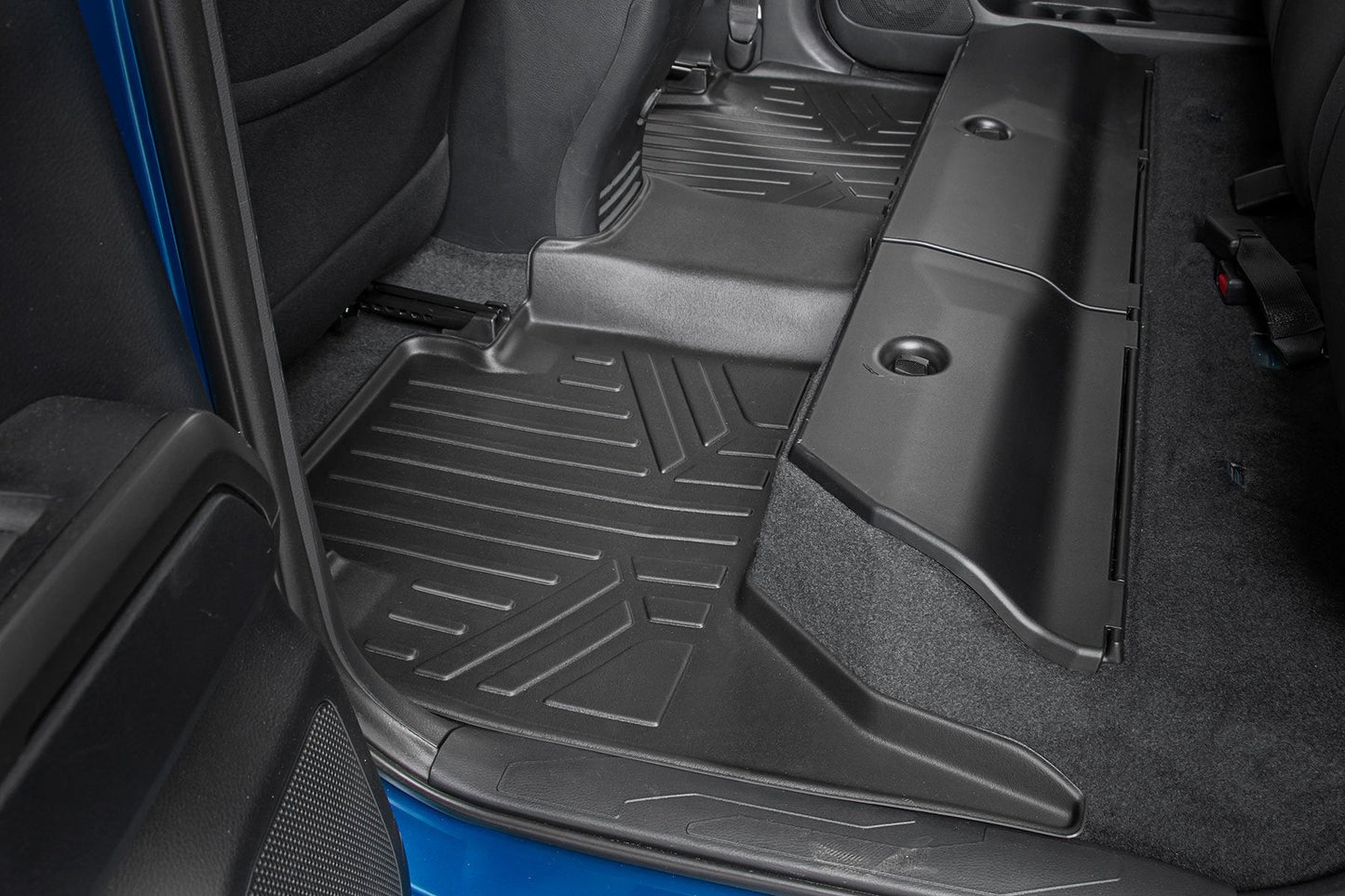 Rough Country M-71216 Floor Mats | Front and Rear | Toyota Tacoma 2WD/4WD (2016-2023)