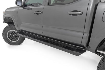 Rough Country SRB051785A HD2 Aluminum Running Boards | Double Cab | Toyota Tacoma 2WD/4WD (2005-2023)