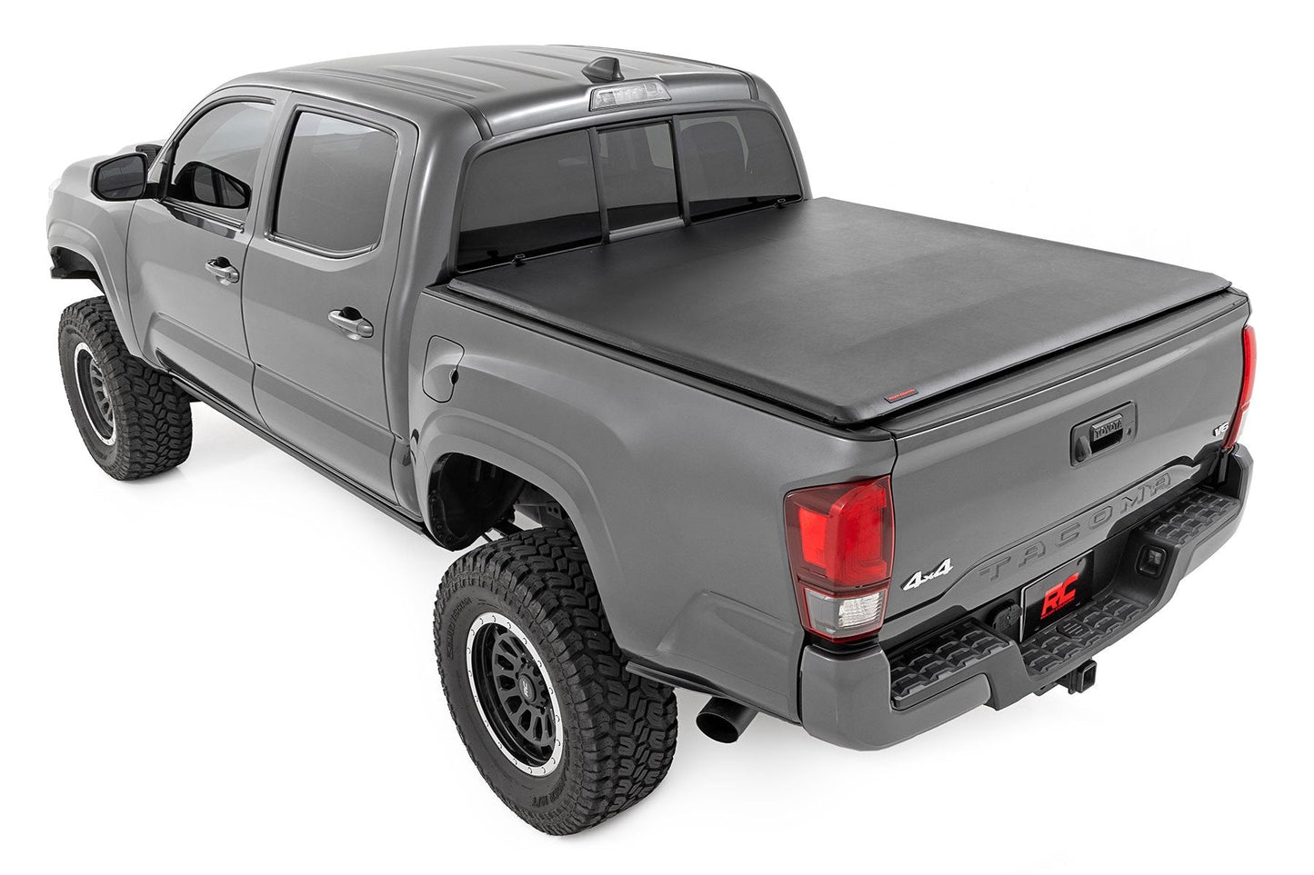 Rough Country 42716501 Soft Roll Up Bed Cover | 5' Bed | Toyota Tacoma 2WD/4WD (2016-2023)