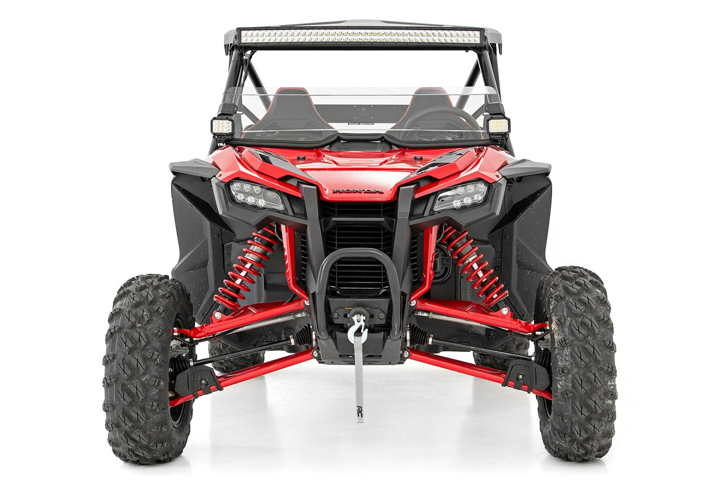Rough Country 98182021A Half Windshield | Scratch Resistant | Honda Talon 1000