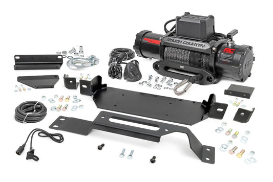 Rough Country 51127 Hidden Winch Mount | PRO12000S | Ford F-250/F-350 Super Duty 2WD/4WD (20-22)