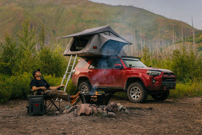 Rough Country 99050 Roof Top Tent | Rack Mount | 12 Volt Accessory & LED Light Kit