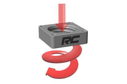 Rough Country 1068 Throttle Body Spacer | Jeep Comanche MJ/Wrangler TJ/Wrangler Unlimited