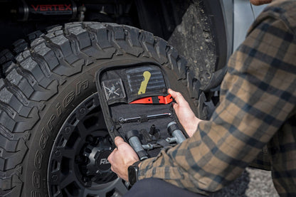 Rough Country 99060 Emergency Tire Repair Kit w/Carrying Case | 39pcs