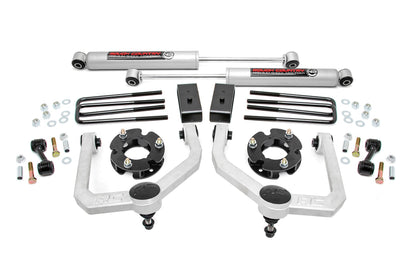 Rough Country 83430 3 Inch Lift Kit | N3 Shocks | Nissan Titan 2WD/4WD (2004-2024)