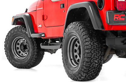 Rough Country RC51-6883G Steel Wheel | Gray | 16x8 | 6x5.5 | 4.25 Bore | -12