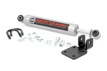 Rough Country 10613 HD Steering Kit | Stabilizer Combo | Jeep Comanche MJ/Wrangler TJ/Wrangler Unlimited