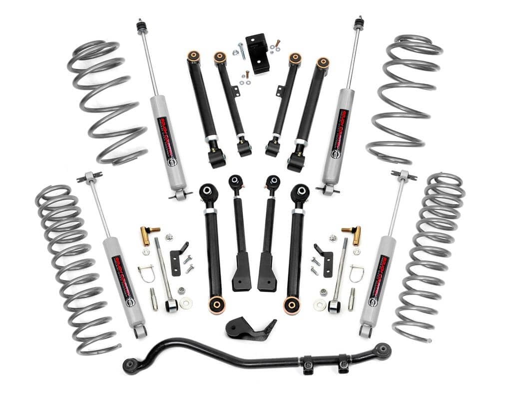 Rough Country 61120 2.5 Inch Lift Kit | X-Series | Jeep Wrangler TJ (97-06)/Wrangler Unlimited (04-06)