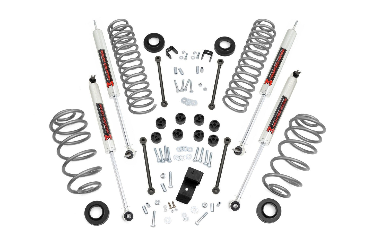 Rough Country 64240 3.25 Inch Lift Kit | 6 Cyl | M1 | Jeep Wrangler TJ 4WD (1997-2002)