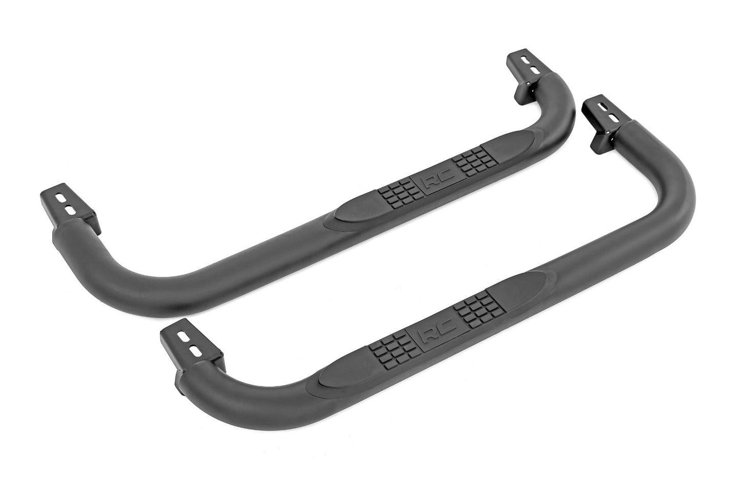 Rough Country 90799 Nerf Bar | 3inch tube | Jeep Wrangler TJ (97-06)/Wrangler YJ (87-95)