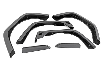 Rough Country 99033 Fender Flares | 5.5" Wide | Jeep Wrangler TJ (97-06)/Wrangler Unlimited (04-06)