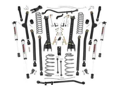 Rough Country 65970 6 Inch Lift Kit | Long Arm | V2 | Jeep Wrangler TJ 4WD (1997-2006)