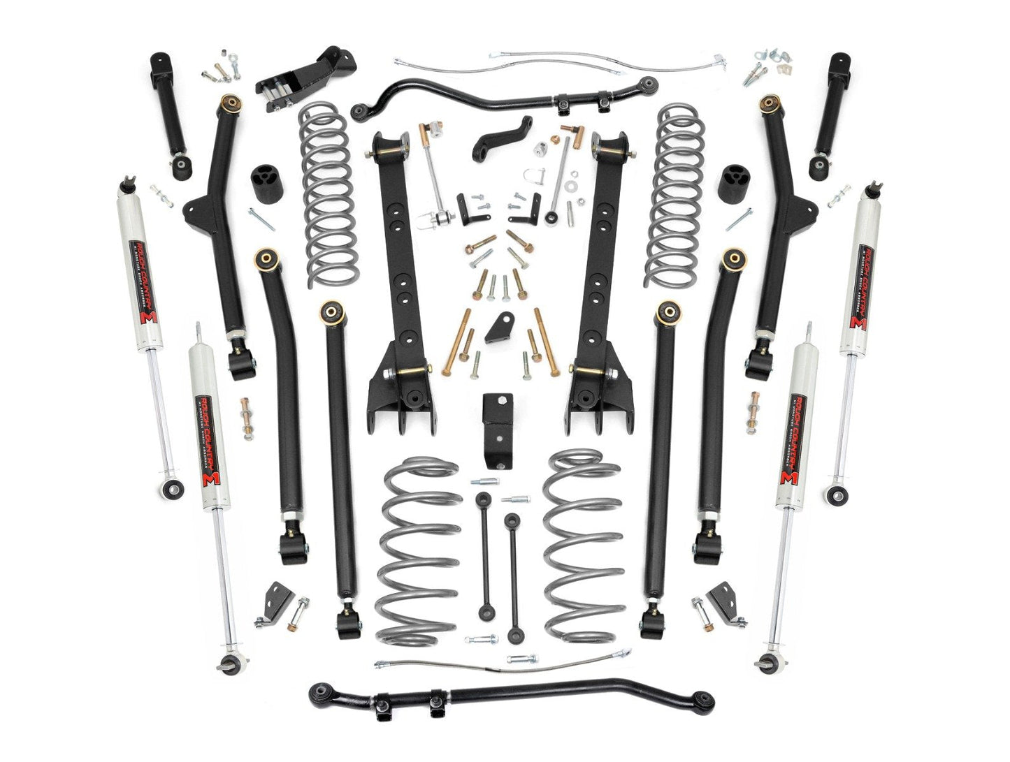 Rough Country 65940 6 Inch Lift Kit | Long Arm | M1 | Jeep Wrangler TJ 4WD (1997-2006)