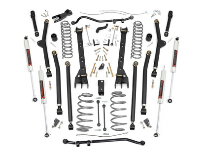 Rough Country 65940 6 Inch Lift Kit | Long Arm | M1 | Jeep Wrangler TJ 4WD (1997-2006)