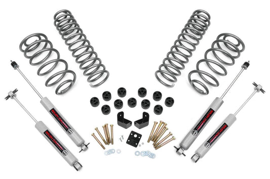 Rough Country 647.20 3.75 Inch Lift Kit | Combo | 6 Cyl | N3 | Jeep Wrangler TJ (97-06)/Wrangler Unlimited (04-06)