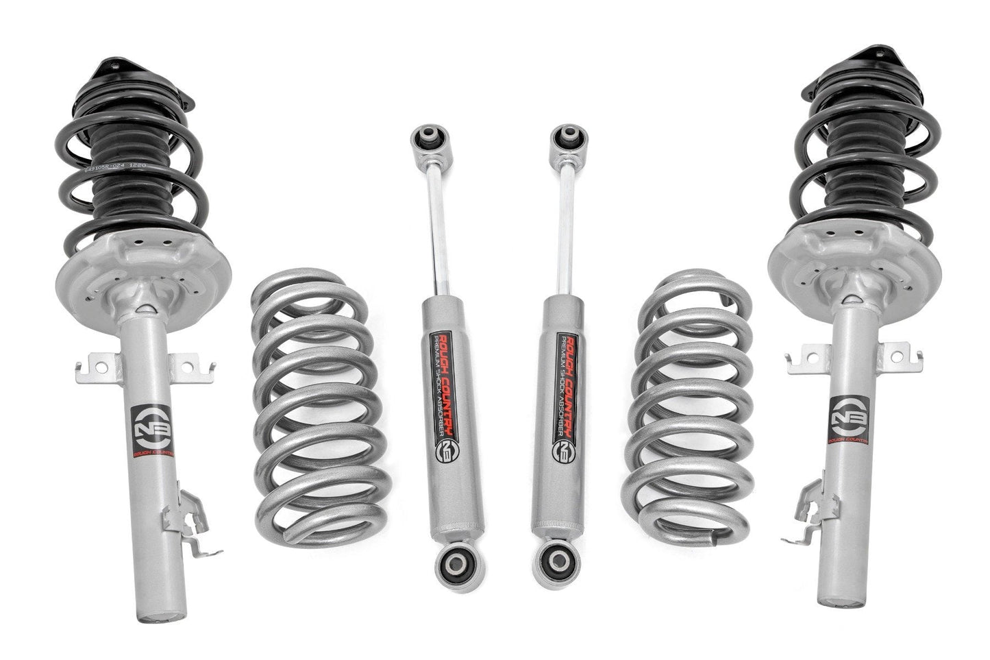Rough Country 83331 1.5 Inch Lift Kit | Lifted Struts | Nissan Rogue 4WD (2014-2020)