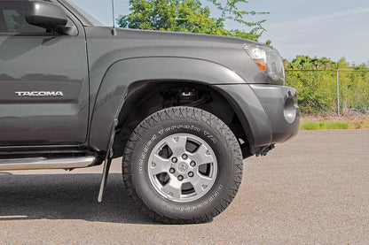 Rough Country 744RED 2 Inch Leveling Kit | Aluminum | Red | Toyota Tacoma 2WD/4WD (2005-2023)