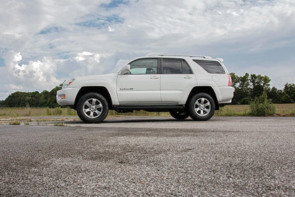 Rough Country 763RED 2 Inch Lift Kit | Red Spacers | Toyota 4Runner 4WD (2003-2009)
