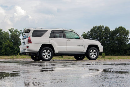 Rough Country 763RED 2 Inch Lift Kit | Red Spacers | Toyota 4Runner 4WD (2003-2009)