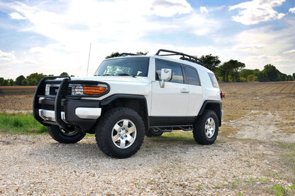 Rough Country 76530RED 3 Inch Lift Kit | Red Spacers | Toyota 4Runner (03-09)/FJ Cruiser (07-14)
