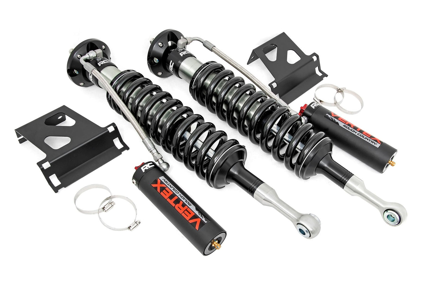 Rough Country 689034 Vertex 2.5 Adjustable Coilovers | Front | 3.5" | Toyota Tundra 4WD (07-21)