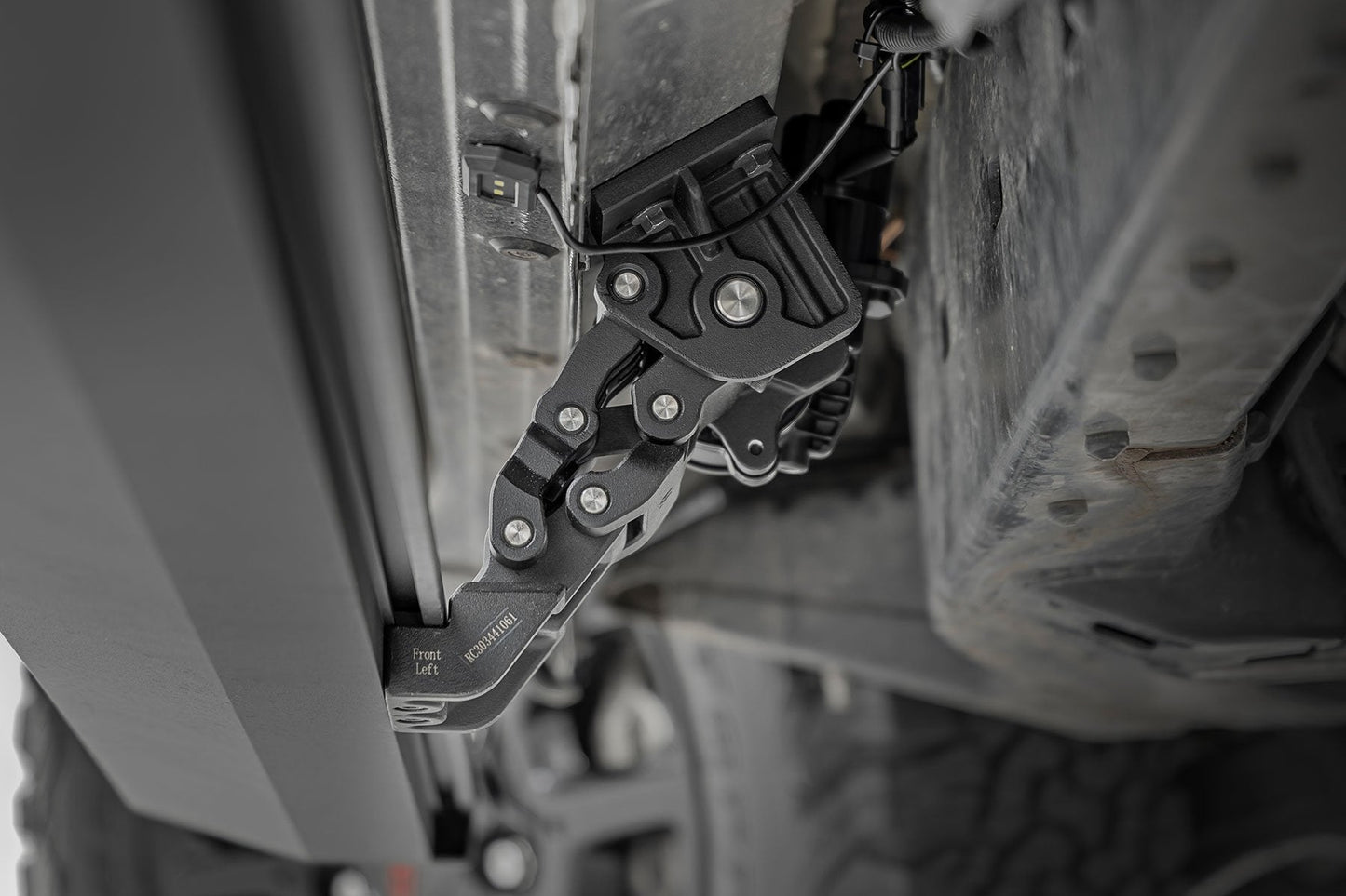 Rough Country PSR50110 Power Running Boards | Dual Electric Motor | CrewMax | Toyota Tundra (07-21)