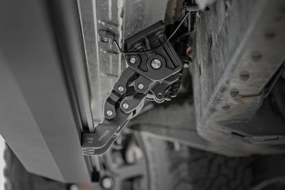 Rough Country PSR50110 Power Running Boards | Dual Electric Motor | CrewMax | Toyota Tundra (07-21)