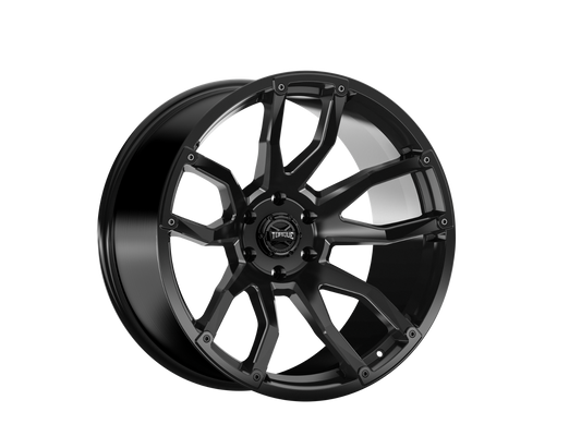 Torque TW403C-20903604-12 Torque Impact | Satin Black| 20x9 | 6x135 | -12mm