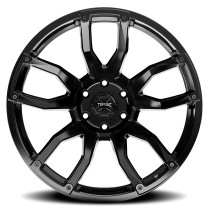 Torque TW403C-20903604-12 Torque Impact | Satin Black| 20x9 | 6x135 | -12mm