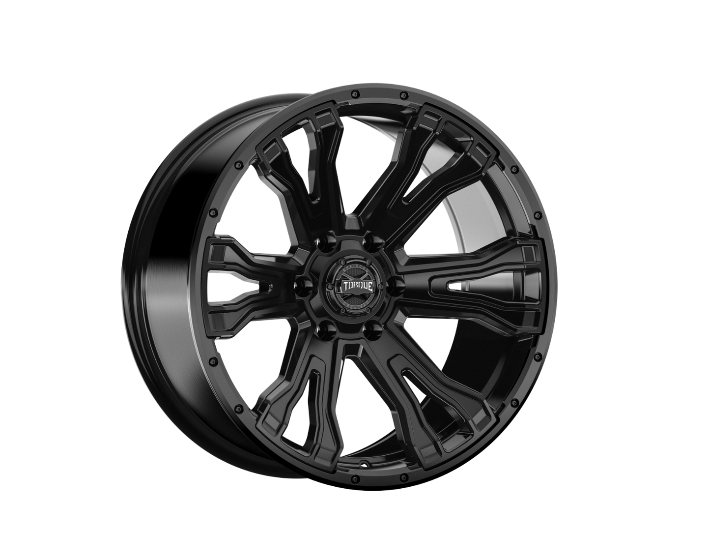 Torque TW407C-20908404-12 Torque Prime | Satin Black | 20x9 | 6x5.5 | -12mm