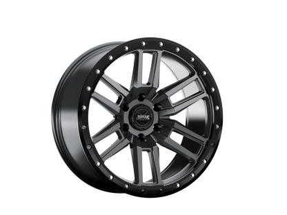 Torque TW411C-1790761200 Torque Pritchett | Anthracite w/Black Lip | 17x9 | 6x5.5 | 0mm