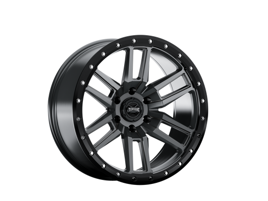 Torque TW411C-1790761200 Torque Pritchett | Anthracite w/Black Lip | 17x9 | 6x5.5 | 0mm