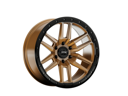 Torque TW411C-1790760700 Torque Pritchett | Bronze w/Black Lip | 17x9 | 6x5.5 | 0mm