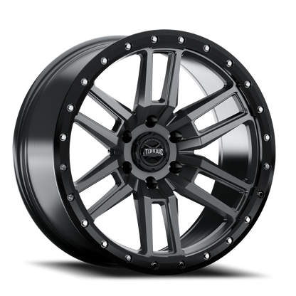 Torque TW411C-20903612-12 Torque Pritchett | Anthracite w/Black Lip | 20x9 | 6x135 | -12mm