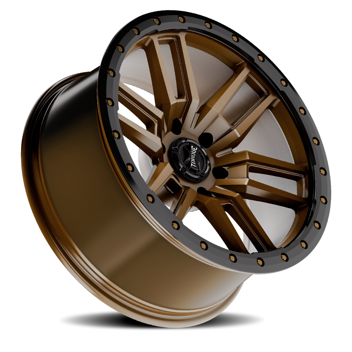 Torque TW411C-20908407-12 Torque Pritchett | Bronze w/Black Lip | 20x9 | 6x5.5 | -12mm