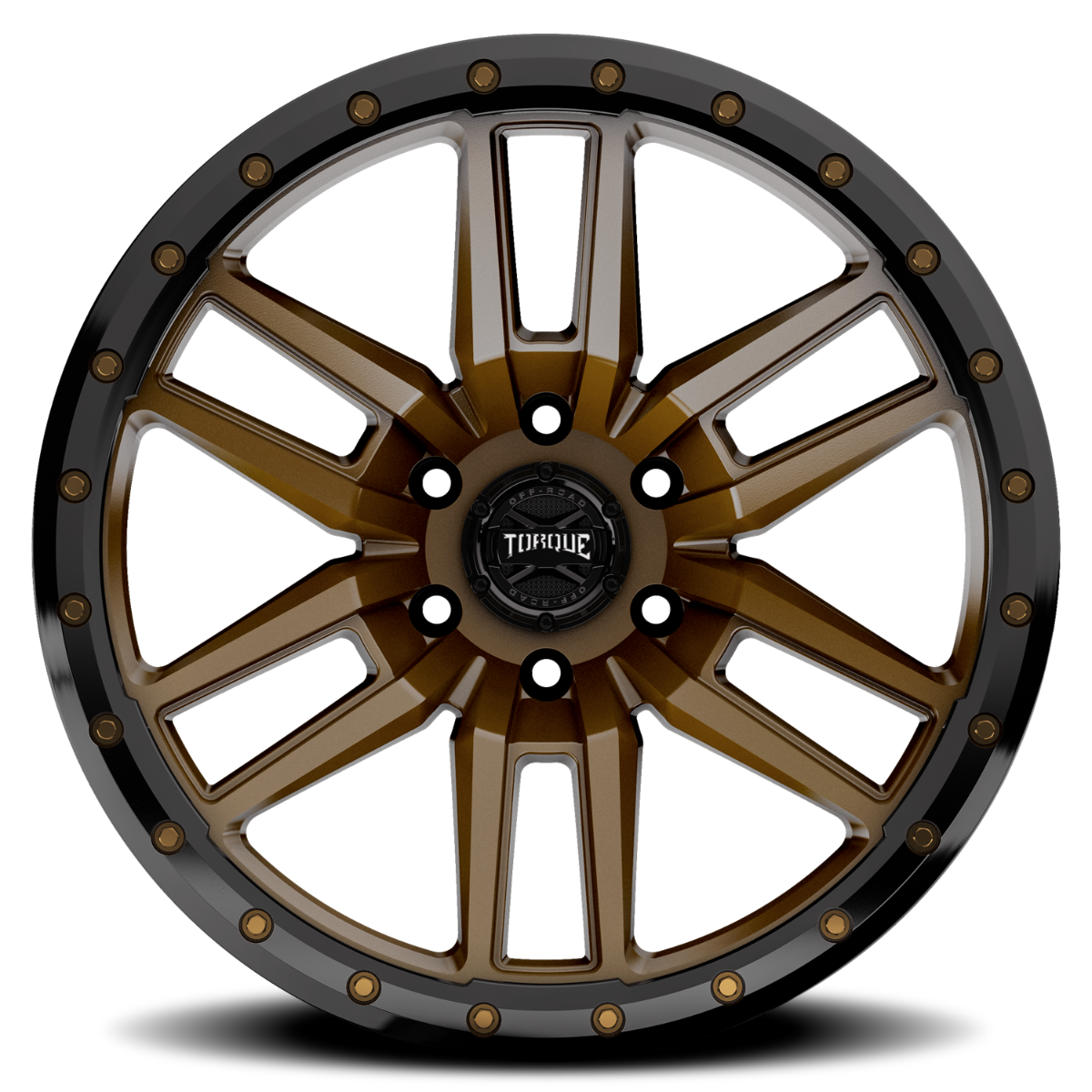 Torque TW411C-20903607-12 Torque Pritchett | Bronze w/Black Lip | 20x9 | 6x135 | -12mm