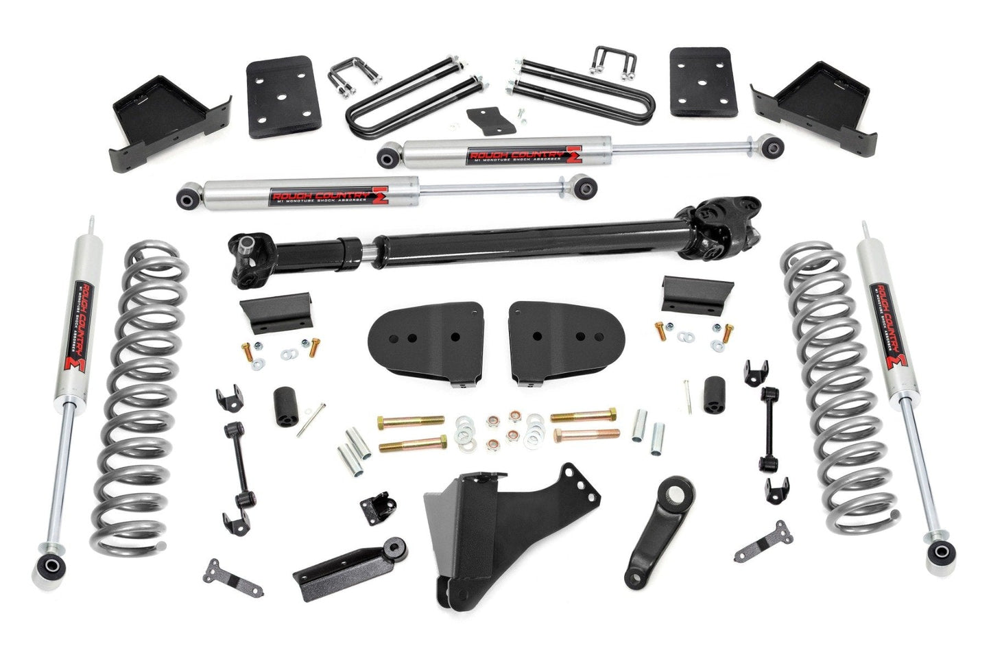 Rough Country 43841 6 Inch Lift Kit | Diesel | OVLD | D/S | M1 | Ford F-250/F-350 Super Duty (23-25)