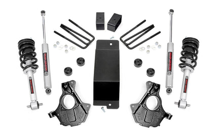Rough Country 12132 3.5 Inch Lift Kit | Alu/Stamp Steel LCA | N3 Strut | Chevy/GMC 1500 (14-18 & Classic)